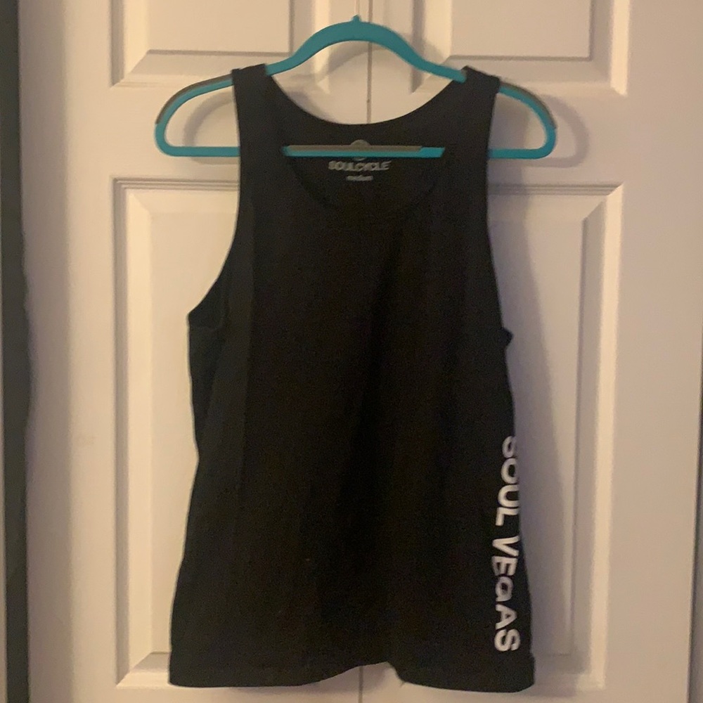 Men’s SoulCycle black medium tank top Las Vegas